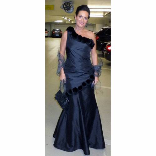 Abendkleid schwarz