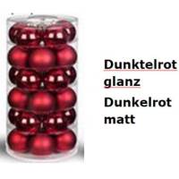 Weihnachtskugeln personalisiert mit Namen, Weihnachtsbaumkugeln aus Glas (Durchmesser 6cm) in 24 verschiedenen Farben Bild 6