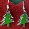 Weihnachtsbäumchen * Tannenbaum * Weihnachtsbaum-Ohrringe * Weihnachtsohrringe * Adventskalenderfüllung * Hängeohrringe Bild 2