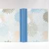 Notizbuch, grau-blau, Blumen Chrysanthemen, DIN A5, 150 Blatt, handgefertigt Bild 2