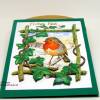 3-D-Weihnachtskarte mit #Vogel im #Efeu Bild 2