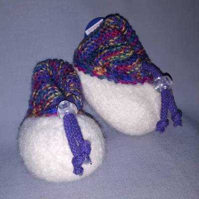 Baby Filzschuhe in Geschenkbox