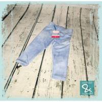 Leggings "Fake Jeans hellblau", Größe 86/92 Bild 1