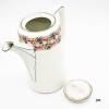 Vintage, Kaffeekanne Rarität um 1900 sehr gut erhalten, Porzellan Kaffeekanne mit Blumenmuster, Handarbeit Bild 3