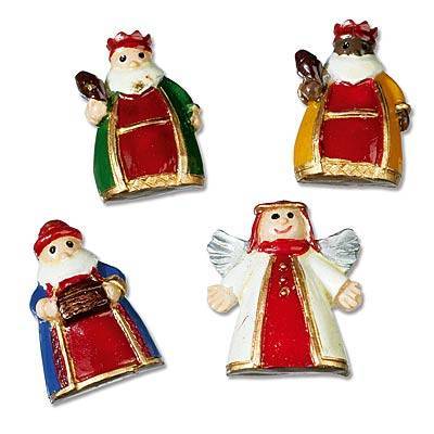 Hl3 Könige Figuren mit Klebepunkt