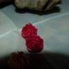 PINK - Vintage Ohrring "Rose" Blumen Ohrstecker * Rosenstecker * Blumenstecker * Blumenohrringe * Rosenohrring Bild 3