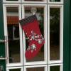 Nikolausstiefel zum Befüllen Kaminsocke Weihnachtsstrumpf  Größe für Kamin & Tür  Wichtel Bild 4