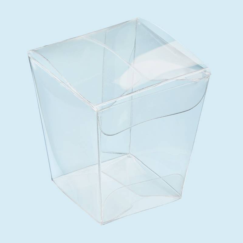 Geschenkbox / Pyramidenbox 45x50 mm - transparent Bild 1