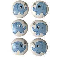 Möbelknäufe Möbelknopf Mögelgriff  „kleine Elefanten „  freie Auswahl Bild 3