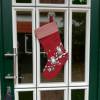 Nikolausstiefel zum Befüllen Kaminsocke Weihnachtsstrumpf  Größe für Kamin & Tür  skandinavischer Wichtel Bild 7
