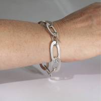 Armband "Krepp"  935 Silber, Bild 2
