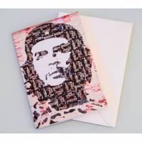 Foto Grußkarte Graffiti Freiheitskämpfer Klappkarten mit Umschlag - Format C6 Bild 1