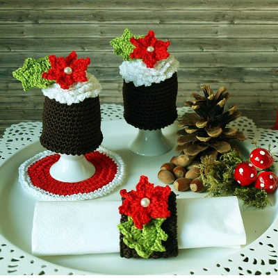 Häkelanleitung Tischset Weihnachten - PDF Datei