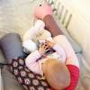 Rosa Puckschnecke für dein Baby, Bäumchen, rosa, pastell, natur Bild 4