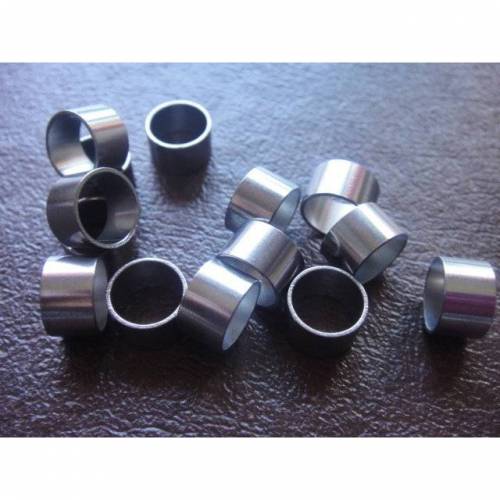 JIHXYER Hülsenpolster 10x12x20mm - 10 Stück Messing Buchsen Lagerhülsen