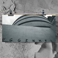Postkarte XXL Panorama NewYork Fotografie Guggenheim Museum Bild 1
