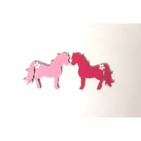 2 Ponys passend zu Holzbuchstaben Bild 1