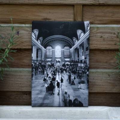 New York Grand Central Station Leinwand Foto Leinwanddruck 30x20 cm