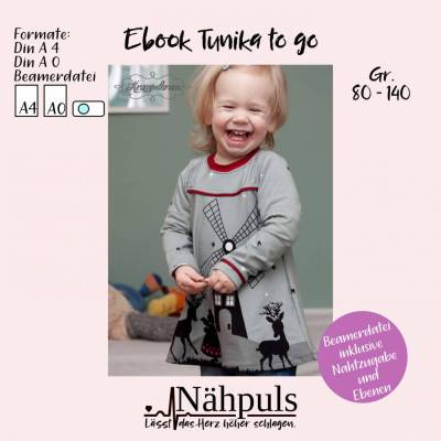 Ebook Tunika to go Gr. 80 bis 140