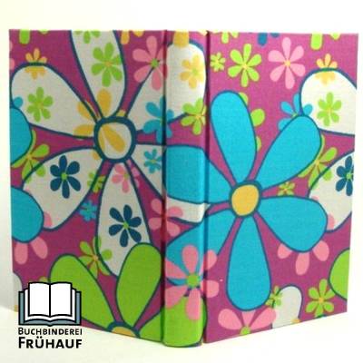 Kleiner Ewiger Kalender Immerwährender Kalender Geburtstagskalender Retro Blumen 9x13cm