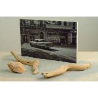 Holzdruck Vintage handmade Foto auf Holz,  28 cm x 18 cm, Havanna Cuba Chevrolet Oldtimer Street, gedruckt in Deutschland Bild 1