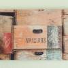 Holzdruck, 28 cm x 18 cm, Holzkisten Kisten Ordnung Vintage Wanddeko shabby chic retro modern Dekoration Wandbild Bild 3