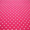 Baumwolljersey weisse Punkte auf pink dots Meterware nähen Kleider Röcke Geschenke Bild 2