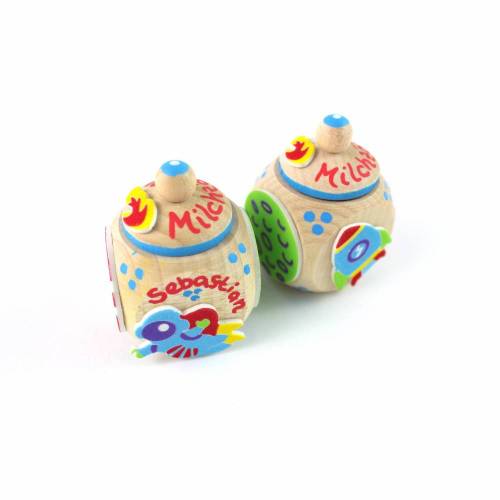 Zahndose, Milchzahndose - mit Namen und Rakete / Weltall