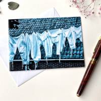 Foto Grußkarte Unterhosen - Klappkarte mit Umschlag - Format C6 Bild 1
