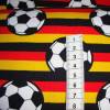 Jersey Fußbälle gestreift Deutschland gelb rot schwarz Jersey mit Fußball jungsstoffe Bild 3