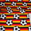 Jersey Fußbälle gestreift Deutschland gelb rot schwarz Jersey mit Fußball jungsstoffe Bild 4