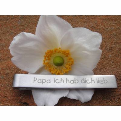 Krawattennadel, für den besten Papa der Welt! personalisierte Geschenke für den Vater