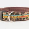 Hundehalsband »African Spirit« mit echtem Leder unterlegt aus der Halsbandmanufaktur von dogs & paw Bild 2