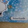 Geschenkverpackung  Weihnachten Eisbär Geldbörse GlückwunschKarte Weihnachtskarte Geldgeschenk Weihnachtsgrüsse Bild 3
