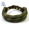 Leine Halsband Set verstellbar oliv, grün, beige, Wunschlänge Bild 9