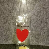 personalisierte Leuchtflaschen Geschenk Weihnachten Geburtstag Geburt Bild 4