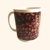 Kaffee-Tasse mit einem kreativen Spruch und einem dekorativen Motiv Bild 2