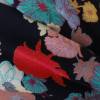 Loop-Schal Schlauchschal blumig bunt Hawaii Viskose weichfallend Bild 2