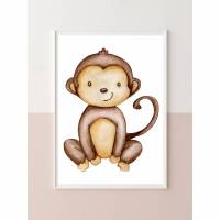 Kinderbild "Kleiner Affe" Bild 1
