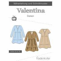 Schnittmuster Fadenkäfer Kleid Valentina Damen Bild 1