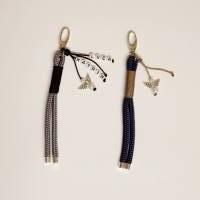 Schlüsselanhänger Tau, personalisierbar, Perlenengel auf Wunsch, Wunschfarben Bild 4