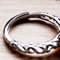 Ring, 925 Silber, Fingerring,mit Malachit,- Rosenquarz- oder Tigeraugeperle, größenverstellbar Bild 7