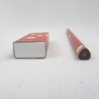 Bleistift Radiergummi, Set, rot weiße Punkte Bild 3