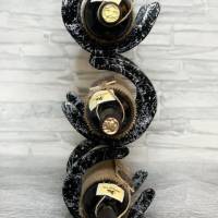 Weinständer aus Hufeisen hoch - in 15 Farben erhältlich + Prägung Bild 2