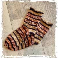 Handgestrickte Socken aus hochwertigen Materialien in Größe 34/35! Bild 1