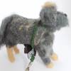 Kotbeutelspender in Form eines grauen Hundes aus Filz, Gassitäschchen, Etui für Kotbeutel, Hunde Accessoires, Bild 4