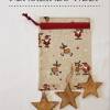 Weihnachten unverpackt – festliche Geschenkpapieralternative aus Stoff mit Weihnachtsmann und Elch Bild 5