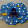 Kinderlampe Deckenleuchte "OTTO OCTOPUS" handgefertigt und individuell Bild 2
