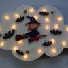 Kinderlampe Deckenleuchte "HETTI HEXE" handgefertigt und individuell Bild 8