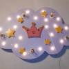 Kinderlampe Deckenleuchte "KRONE" handgefertigt und individuell Bild 2